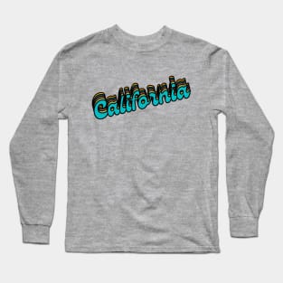 California Rainbow Long Sleeve T-Shirt